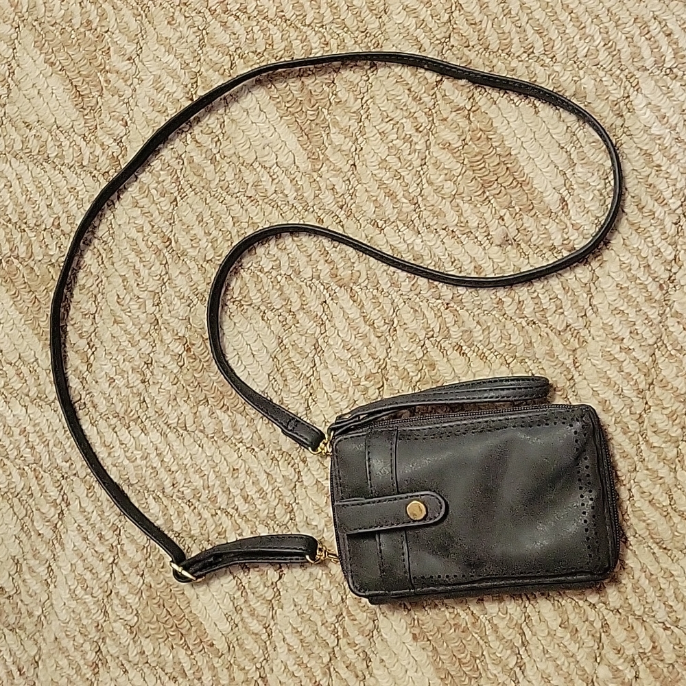 Maurices Grey Purse/Wallet Bag